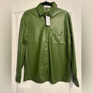 Weworewhat spring/autumn green shirt/jacket. Never worn/tried on